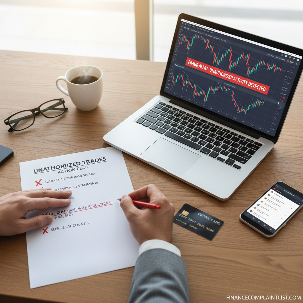 Recover Money from Unauthorized Trades